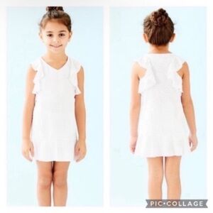 Lilly Pulitzer Mini Rally Tennis Dress Flutter Hem